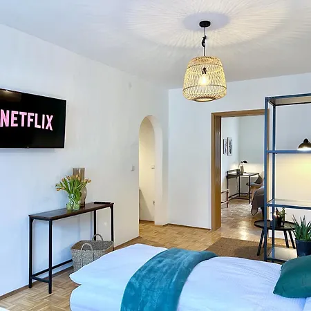 Sapphire Apartment: Free Parking + Netflix + Bathtub * Essen